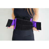 Пояс-корсет для підтримки спини Power System PS-6031 Waist Shaper Purple L/XL Пояс-корсет для підтримки спини Power System PS-6031 Waist Shaper Purple L/XL