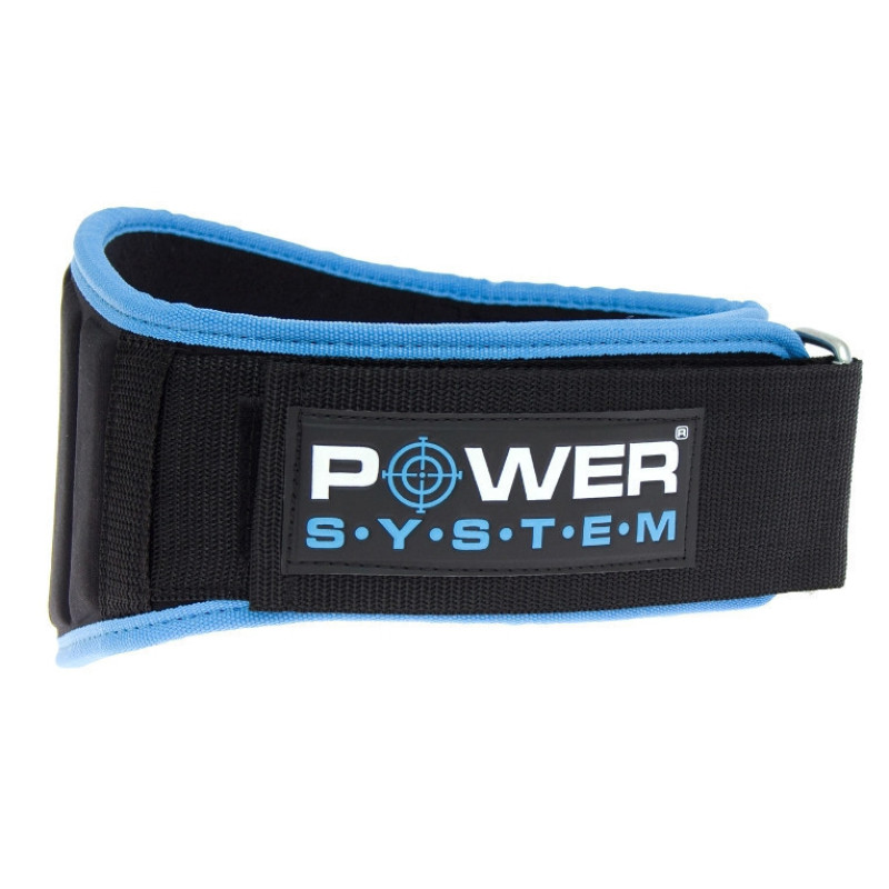 Пояс для важкої атлетики Power System PS-3210 Woman’s Power неопреновий Blue S