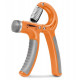 Эспандер кистевой Power System PS-4021 с регулируемой нагрузкой 10-40 кг, Power Hand Grip Orange, Оранжевый
