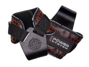 Гаки для тяги на зап'ястя Power System PS-3360 Hooks V2 Black/Red L