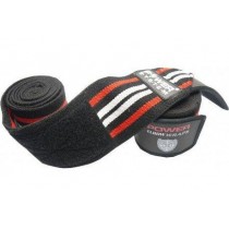 Бинти на коліна Power System PS-3700 Knee Wraps Red/Black (пара)