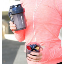 Шейкер спортивный SmartShake Original2GO 600мл Темно-серый Шейкер спортивный SmartShake Original2GO 600мл Темно-серый