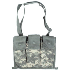 Підсумок тактичний для трьох магазинів М16, M4 Molle II Bandoleer Ammunition Pouch піксель