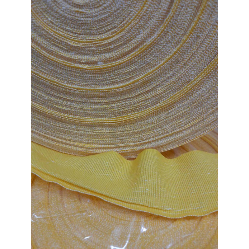 Бинтова стрічка для боксу PowerPlay, Довжина 100 м, Еластична, Бавовна, Нейлон, Жовта 