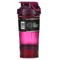 Шейкер спортивний BlenderBottle ProStak 22oz/650ml з 2-ма контейнерами Plum Шейкер спортивний BlenderBottle ProStak 22oz/650ml з 2-ма контейнерами Plum