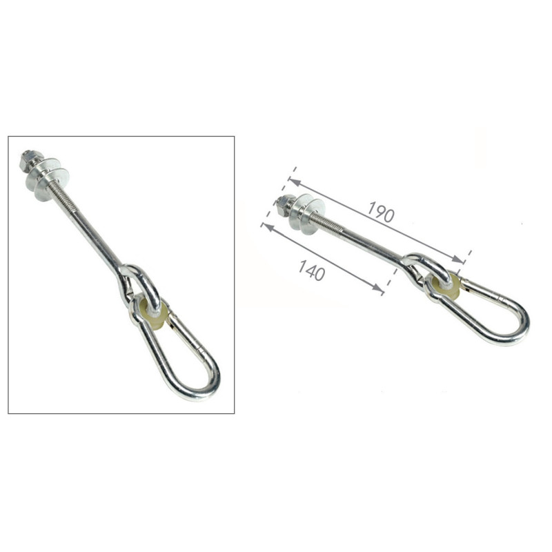 Підвіс-карабін, гак для підвішування WCG M10x100