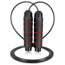 Скакалка швидкісна PowerPlay 4210 Power Weighted Jump Rope Чорна (2,7m.) Скакалка швидкісна PowerPlay 4210 Power Weighted Jump Rope Чорна (2,7m.)