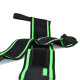 Бинты для запястья (кистевые бинты) MadMax MFA-298 Wrist Wraps 18" Black/Green (пара), Длина 45 см, Ширина 8 см, Хлопок, Эластан, Черно-зеленый