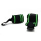 Бинты для запястья (кистевые бинты) MadMax MFA-298 Wrist Wraps 18" Black/Green (пара), Длина 45 см, Ширина 8 см, Хлопок, Эластан, Черно-зеленый