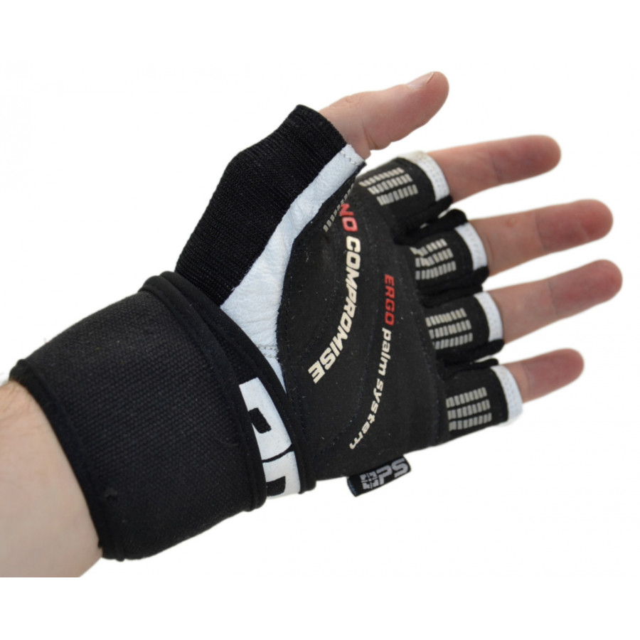 Рукавички для фітнесу Power System PS-2700 No Compromise Black/White XXL
