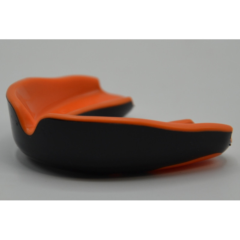 Боксерская кепка PowerPlay 3315 SR оранжево-черная со вкусом мяты