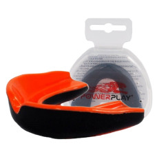 Боксерская кепка PowerPlay 3315 SR оранжево-черная со вкусом мяты