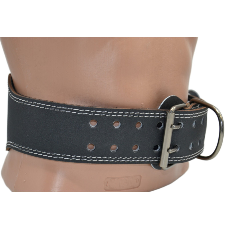 Пояс для важкої атлетики MadMax MFB-245 Full leather шкіряний Black XL