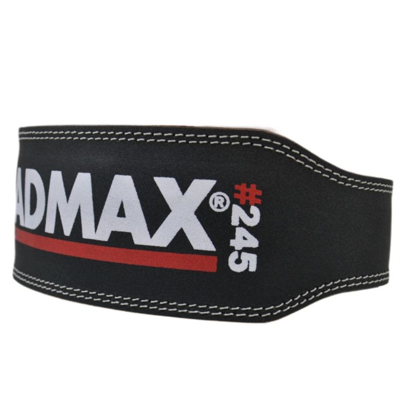 Пояс для важкої атлетики MadMax MFB-245 Full leather шкіряний Black XL