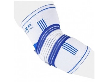 Налокітник Power System PS-6007 Elbow Support Pro White/Blue (1шт.) L/XL