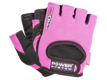 Рукавички для фітнесу Power System PS-2250 Pro Grip жіночі Pink M