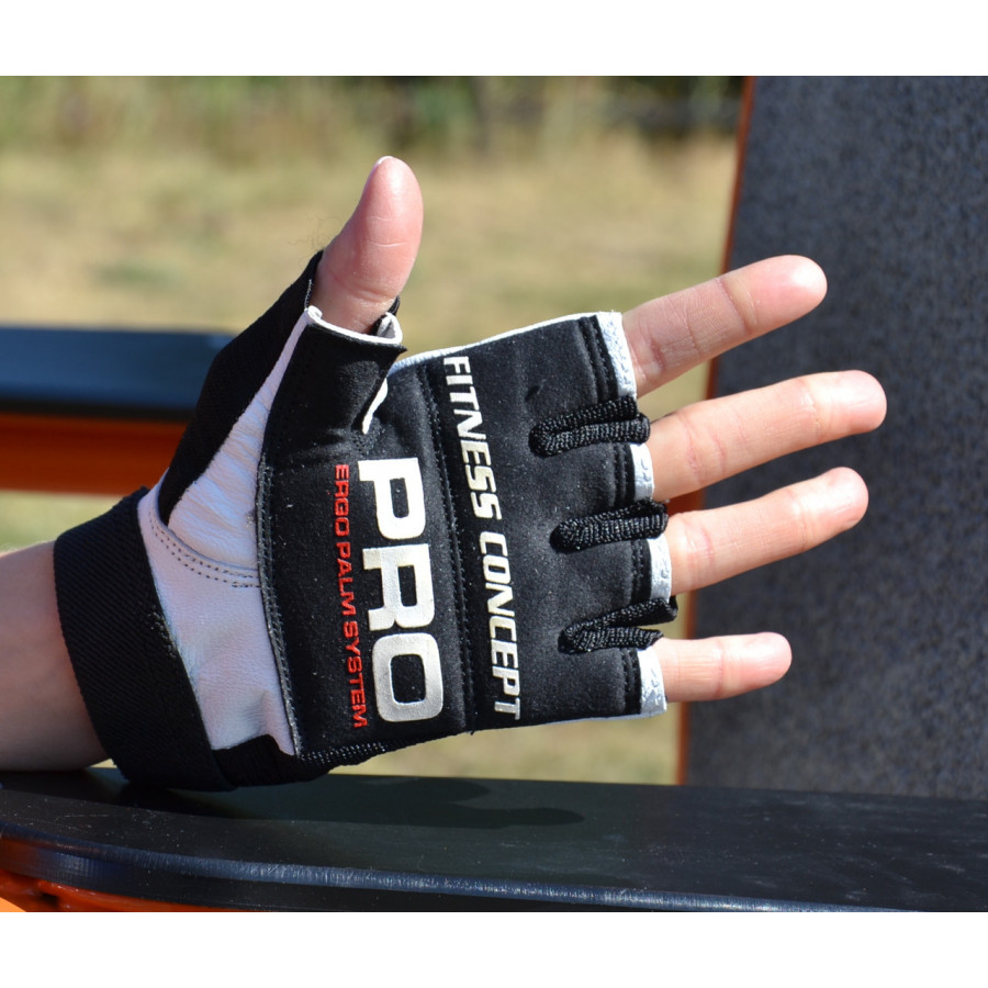 Рукавички для фітнесу Power System PS-2300 Fitness Black/White XL