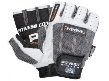 Рукавички для фітнесу Power System PS-2300 Fitness Grey/White XL