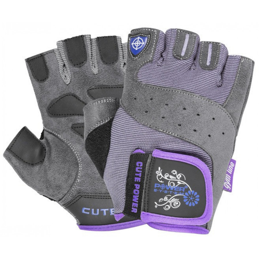 Рукавички для фітнесу Power System PS-2560 Cute Power жіночі Purple XS