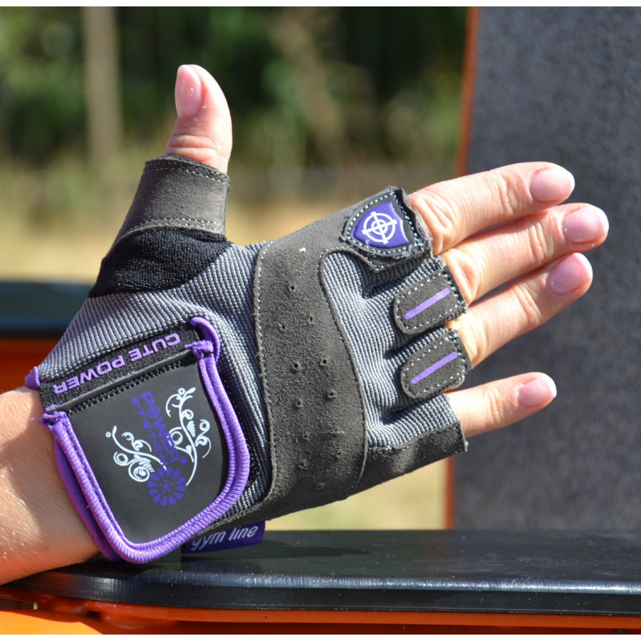 Рукавички для фітнесу Power System PS-2560 Cute Power жіночі Purple XS