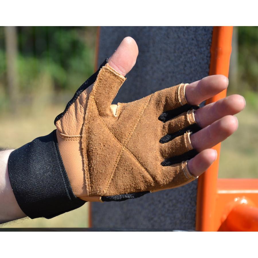 Рукавички для фітнесу MadMax MFG-269 Professional Brown M