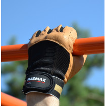 Рукавички для фітнесу MadMax MFG-248 Clasic Brown M Рукавички для фітнесу MadMax MFG-248 Clasic Brown M