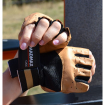 Рукавички для фітнесу MadMax MFG-248 Clasic Brown M Рукавички для фітнесу MadMax MFG-248 Clasic Brown M