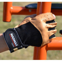 Рукавички для фітнесу MadMax MFG-248 Clasic Brown M Рукавички для фітнесу MadMax MFG-248 Clasic Brown M