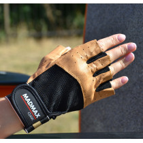 Рукавички для фітнесу MadMax MFG-248 Clasic Brown M Рукавички для фітнесу MadMax MFG-248 Clasic Brown M