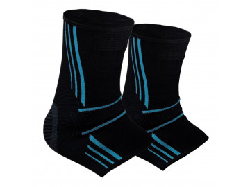 Бандажі на гомілкостоп Power System PS-6022 Ankle Support Evo Black/Blue (2шт.) L