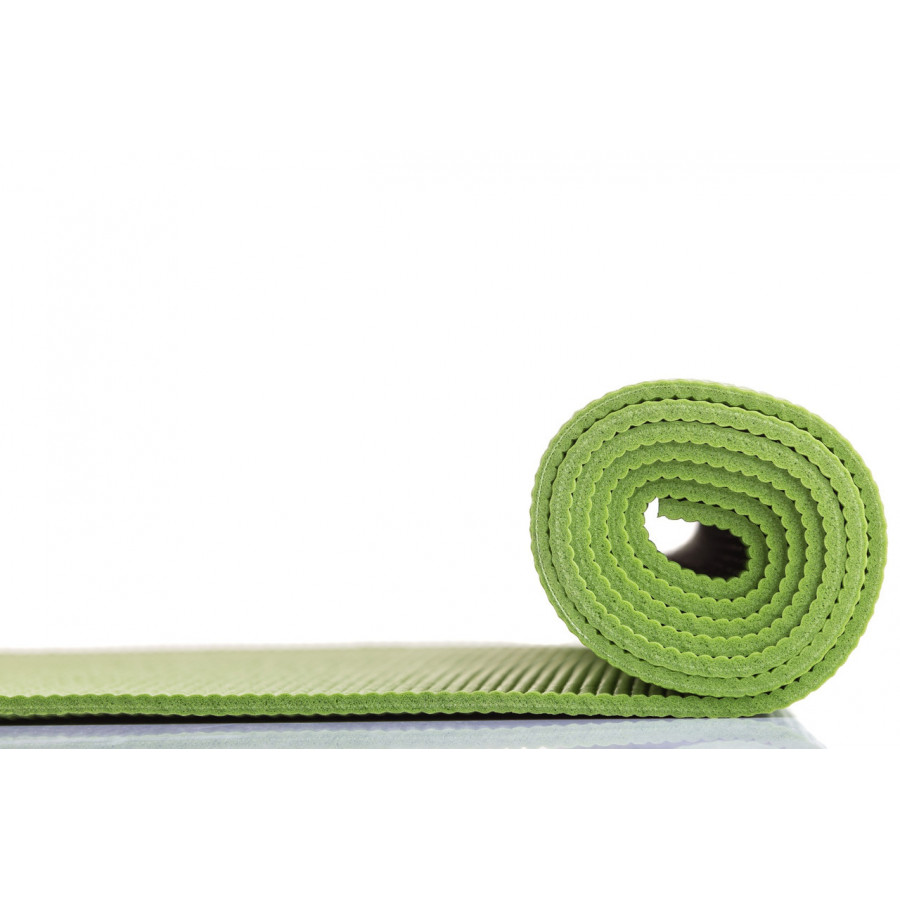 Килимок для йоги та фітнесу Power System PS-4014 PVC Fitness-Yoga Mat Green (173x61x0.6)