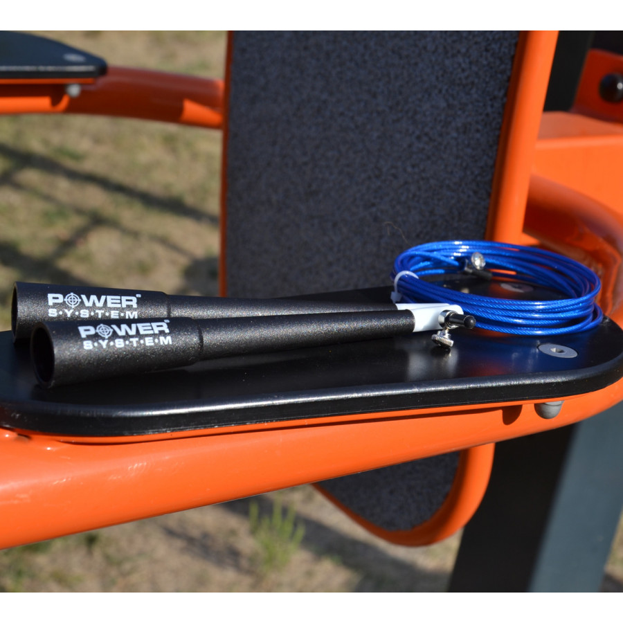 Скакалка швидкісна Power System PS-4033 Crossfit Jump Rope Blue (2,8m.)