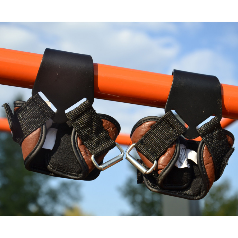 Гаки для тяги на зап'ястя Power System PS-3300 Hooks Brown XL