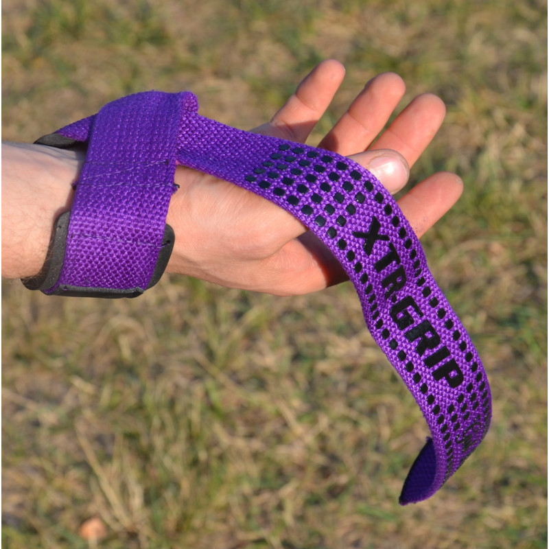 Лямки для тяги Power System PS-3420 G-Power Straps Purple