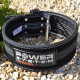 Пояс для пауерліфтингу Power System PS-3800 PowerLifting шкіряний Black/Grey Line M