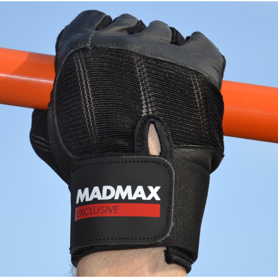 Рукавички для фітнесу MadMax MFG-269 Professional Exclusive Black XL