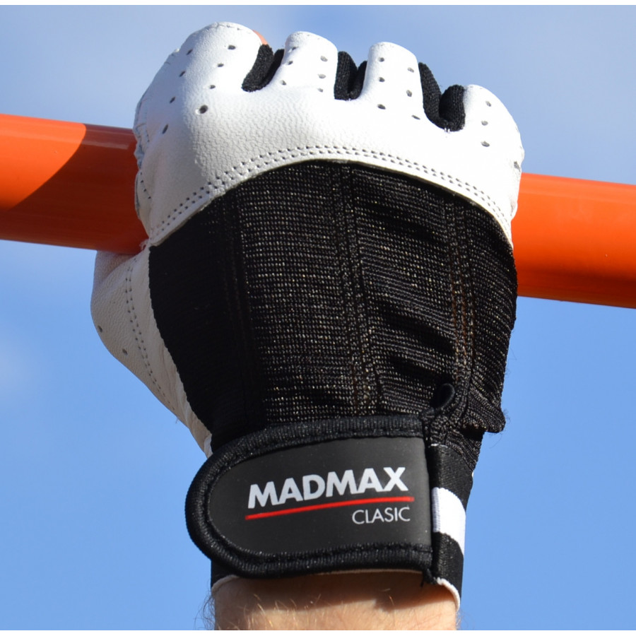 Рукавички для фітнесу MadMax MFG-248 Clasic White L
