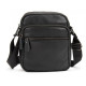 Чоловіча шкіряна сумка планшетка Tiding Bag чорна