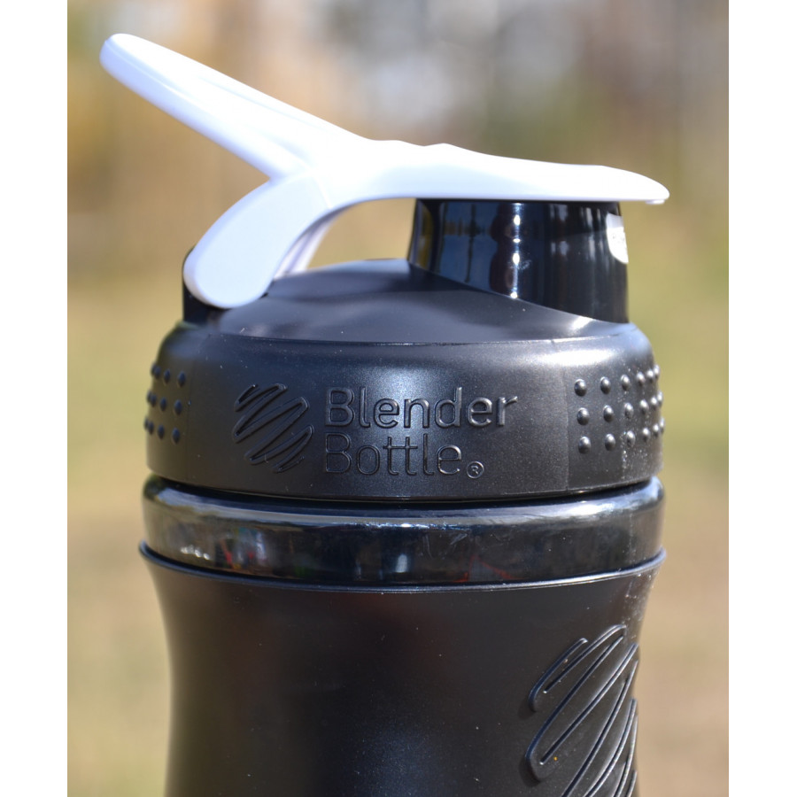 Шейкер спортивний (пляшка) BlenderBottle SportMixer Flip 28oz/820ml Black/White