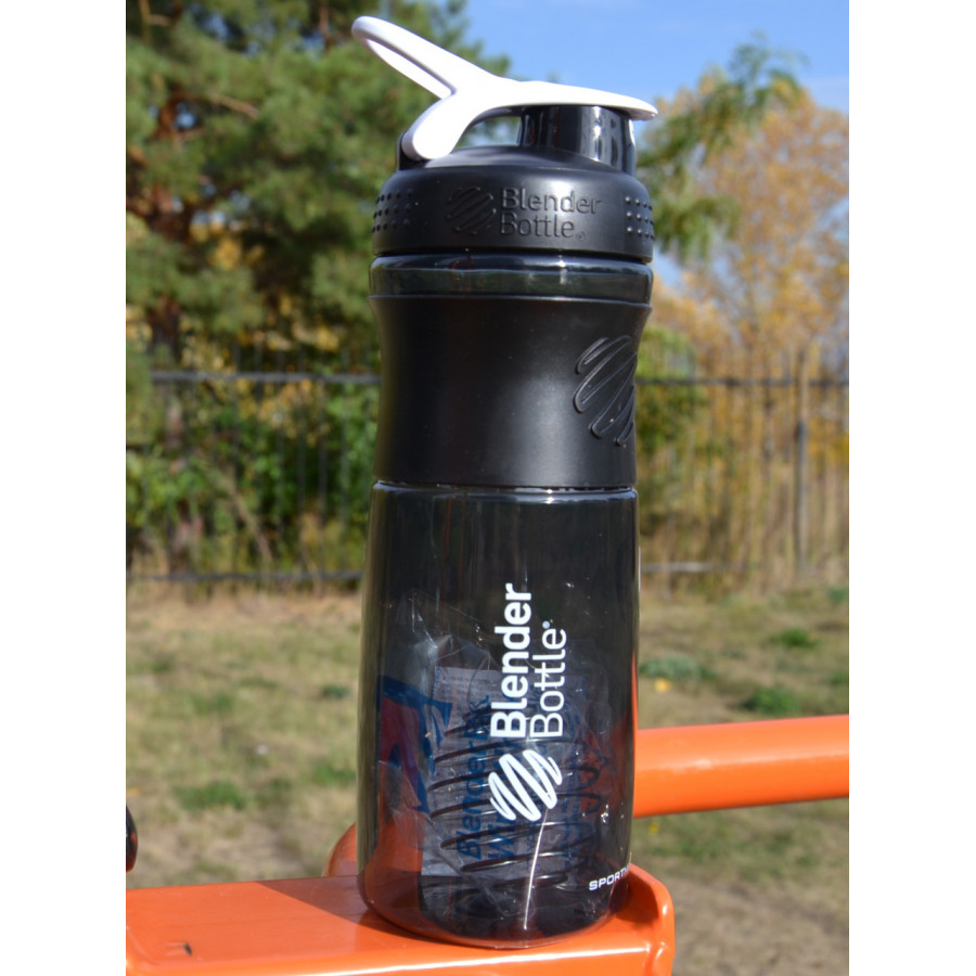 Шейкер спортивний (пляшка) BlenderBottle SportMixer Flip 28oz/820ml Black/White