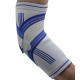 Налокітник Power System PS-6007 Elbow Support Pro White/Blue (1шт.) L/XL