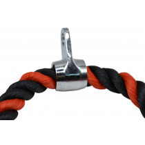 Канат для трицепса з подвійним хватом Power System PS-4041 Triceps Rope Black/Red Канат для трицепса з подвійним хватом Power System PS-4041 Triceps Rope Black/Red