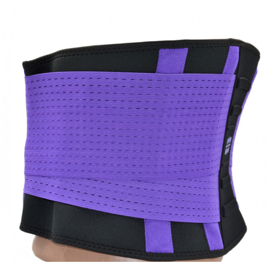 Пояс-корсет для підтримки спини Power System PS-6031 Waist Shaper Purple L/XL