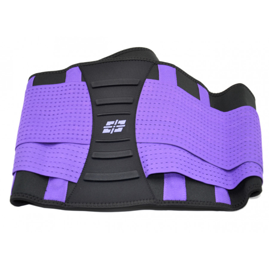 Пояс-корсет для підтримки спини Power System PS-6031 Waist Shaper Purple L/XL