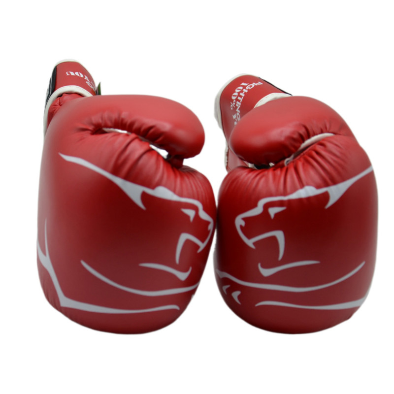 Боксерські рукавиці PowerPlay 3018 Jaguar Червоні 10 унцій