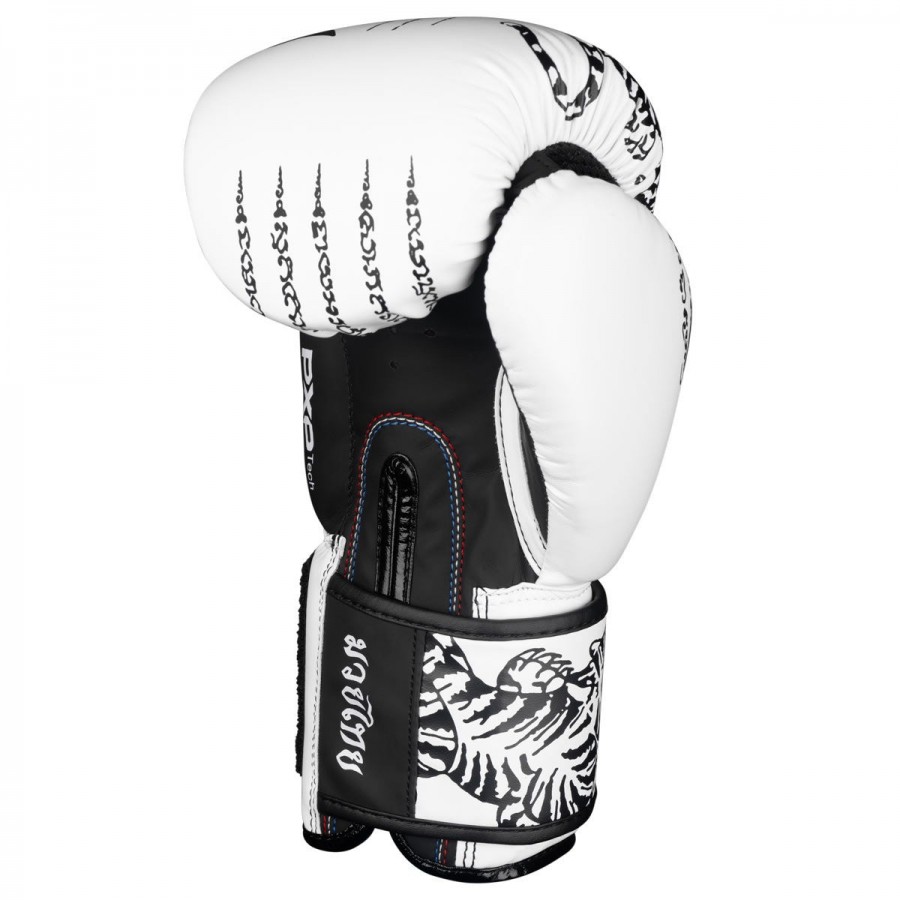 Боксерські рукавиці Phantom Muay Thai White 12 унцій (бинти в подарунок)