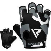 Рукавички для фітнесу RDX F6 Sumblimation Grey S Рукавички для фітнесу RDX F6 Sumblimation Grey S