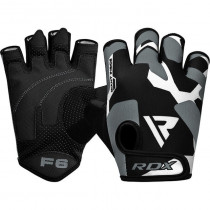 Рукавички для фітнесу RDX F6 Sumblimation Grey S Рукавички для фітнесу RDX F6 Sumblimation Grey S