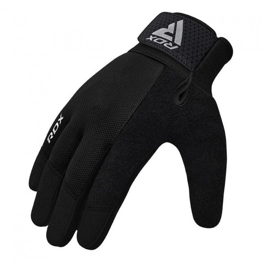Рукавички для фітнесу RDX W1 Full Finger Plus Black M
