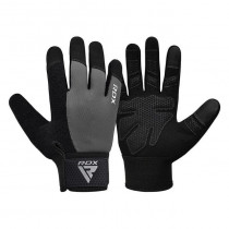 Рукавички для фітнесу RDX W1 Full Finger Plus Grey S Рукавички для фітнесу RDX W1 Full Finger Plus Grey S